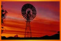 Outback mill at sunset, Australia Outback Tours, Outback Australia Adventures, Outback Tours, Adventure Australia, Australia Tours, Red Centre, Ayers Rock, Kangaroo Island, Barossa Valley, Coober Pedy, Uluru, 4WD Tours, German Guide