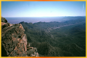 The view from St Mary's Peak, Australia Outback Tours, Outback Australia Adventures, Outback Tours, Adventure Australia, Australia Tours, Red Centre, Ayers Rock, Kangaroo Island, Barossa Valley, Coober Pedy, Uluru, 4WD Tours, German Guide