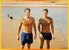 Swimming at a Billabong, Australia Outback Tours, Outback Australia Adventures, Outback Tours, Adventure Australia, Australia Tours, Red Centre, Ayers Rock, Kangaroo Island, Barossa Valley, Coober Pedy, Uluru, 4WD Tours, German Guide