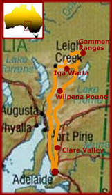 Flinders Ranges Culture, Nature & Wildlife, Australia Outback Tours, Outback Australia Adventures, Outback Tours, Adventure Australia, Australia Tours, Red Centre, Ayers Rock, Kangaroo Island, Barossa Valley, Coober Pedy, Uluru, 4WD Tours, German Guide